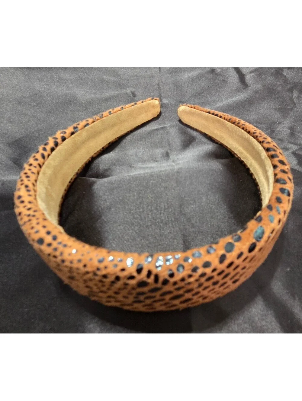 Brown and Black Spots Headband